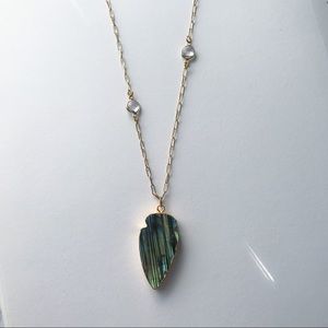 Labradorite Arrowhead Necklace